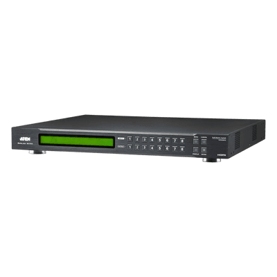 Matriz HDMI / 8x8 / Escalador Integrado / Videowall / Seamless Switch / 4K@60Hz / Audio Desembedding / 16.4 ft Máx