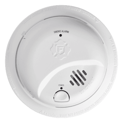 Detector de Humo Autónomo, No Requiere Panel, Con Botón para Silenciar, Sensor por Ionización