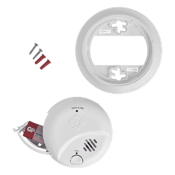 Detector de Humo Autónomo, No Requiere Panel, Con Botón para Silenciar, Sensor por Ionización