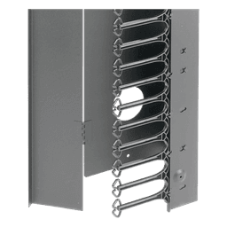 Gabinete Rack ProLine ConnecTek 42 UR 2000 x 800 x 1200 mm con Capacidad 1134 kg  Acero, Color Negro Con Organizadores Laterales Frontal y Traseros Incluidos 