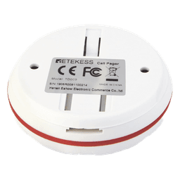 Botón de Llamada Inalámbrico / 433 MHz / Alcance 100 m (328.1 ft) / IP65 / -20°C a 55°C / Batería 12V 23A
