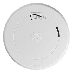 Detector Combo de Humo/CO, Autónomo, Batería Sellada de Litio de 10 años, No Requiere Panel, Diseño Ultra Delgado, No Requiere Cableado