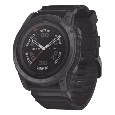 Reloj multideporte táctico / GPS multibanda / Power Sapphire / Titanio DLC / 10 ATM / 32 GB / 37 días solar