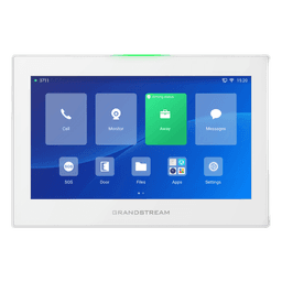 Estación de Intercomunicación SIP / Pantalla Táctil 7'' 1024x600 / Wi-Fi 6 Dual Band / Bluetooth 5.0 / 8 Canales de Alarma / Android 13 / Control HVAC e Iluminación