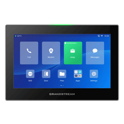 Estación de Intercomunicación SIP con Wi-Fi 6, Bluetooth y Control Total para Agendamiento de Salas y Edificios Inteligentes (Color Negro)