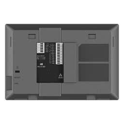 Estación de Intercomunicación SIP con Wi-Fi 6, Bluetooth y Control Total para Agendamiento de Salas y Edificios Inteligentes (Color Negro)