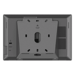 Estación de Intercomunicación SIP con Wi-Fi 6, Bluetooth y Control Total para Agendamiento de Salas y Edificios Inteligentes (Color Negro)