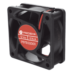 Ventilador Axial Anticondensante / 12 Vcc / 60x60x25 mm / 25.0 CFM / 4500 RPM / 1.6 W