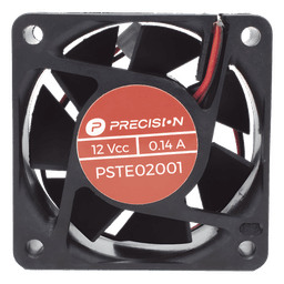 Ventilador Axial Anticondensante / 12 Vcc / 60x60x25 mm / 25.0 CFM / 4500 RPM / 1.6 W