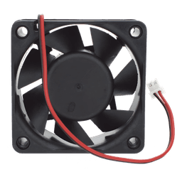 Ventilador Axial Anticondensante / 12 Vcc / 60x60x25 mm / 25.0 CFM / 4500 RPM / 1.6 W