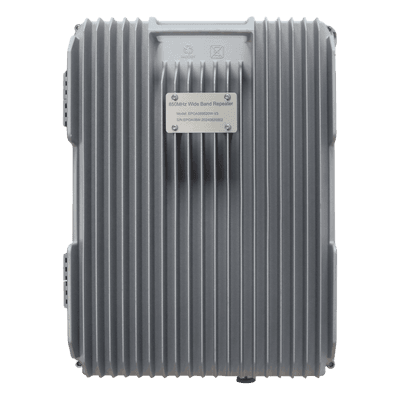 Amplificador de Señal Celular / Cobertura 5 km / 20 Watts / Banda 5 850 MHz / Ganancia 95 dB / IP65 / Monitoreo USB