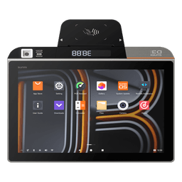 Terminal POS de Escritorio / 10.1" IPS / Qualcomm Hexa-Core 2.4 GHz / 3 GB RAM + 32 GB ROM / Impresora Térmica 58 mm / Android 13 / IP54 / 4G / Wi-Fi Dual Band / Bluetooth 5.0