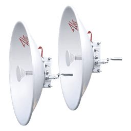 Antena Direccional Parabólica / 60 cm / 5.9-7.2 GHz / Ganancia 30 dBi / Polarización Slant 45° y 90° / Alcance 30 km / Conector N-Hembra