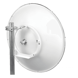 Antena Direccional Parabólica / 60 cm / 5.9-7.2 GHz / Ganancia 30 dBi / Polarización Slant 45° y 90° / Alcance 30 km / Conector N-Hembra