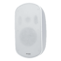 Altavoz de 2 Vías de Pared / 5.25" / 3 - 50W / 70V/100V / 8 Ohms / Rejilla de Hierro / Blanco
