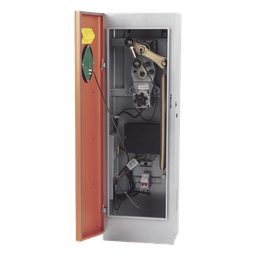 Barrera Vehicular / Motor Brushless / Brazo 6 m (19.7 ft) / Velocidad 3-6 s / 110 VAC / -35°C a 60°C / Configurable Izquierda o Derecha