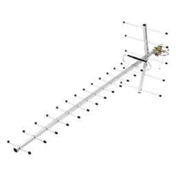 Antena para TV Digital / 470-730 MHz / 13 dBi / Polarización Doble / 50 W / Exterior