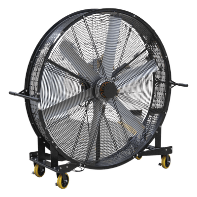 Ventilador Industrial Móvil Ultra Silencioso de 1.5 m y 127 Vca, Ideal para Almacenes, Hangares, Líneas de Producción, Gimnasios