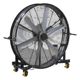 Ventilador Industrial Móvil Ultra Silencioso de 1.5 m y 127 Vca, Ideal para Almacenes, Hangares, Líneas de Producción, Gimnasios