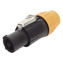 POWERCOM,  línea, neutro y conexión a tierra de seguridad preadaptada IP65 Color Negro