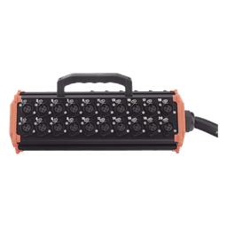 STAGEBOX, 32+8 CANALES, 8 EXTREMOS SON SCMM3 XLR Macho, LOS OTROS 32 EXTREMOS SON SCMF3 XLR Hembra de 3 núcleos con carcasa de acero inoxidable y contactos chapados en oro