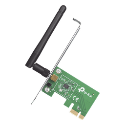 Adaptador Inalámbrico PCI Express / 150 Mbps / Banda 2.4 GHz / Antena Desmontable 2 dBi / IEEE 802.11n/g/b