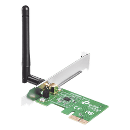 Adaptador Inalámbrico PCI Express / 150 Mbps / Banda 2.4 GHz / Antena Desmontable 2 dBi / IEEE 802.11n/g/b