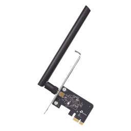 Adaptador PCI Express Inalámbrico / Dual Band AC 600 Mbps / MU-MIMO / Antena Omnidireccional 2 dBi / WPA3 / Perfil Bajo y Completo