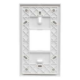 Marco para caja americana / Montaje vertical y horizontal / IP20 / Termoestable con bastidor metálico / Blanco
