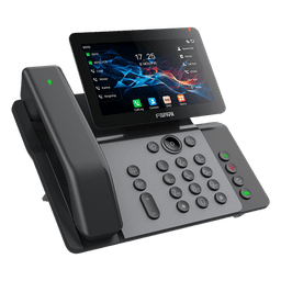 Teléfono IP Ejecutivo / 20 Líneas SIP / Pantalla Táctil IPS 7" / Wi-Fi 6 / Bluetooth 5.4 / Handset Inalámbrico / PoE / Gigabit Dual Ethernet