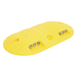Boya D / Plastico Duradero / Amarilla / 4 Orificios / LEDS REFLEJANTES / 20 Toneladas.