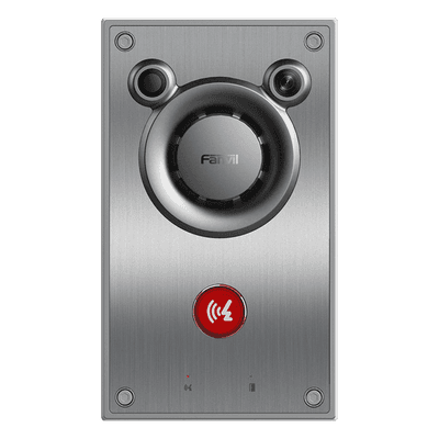 Video Intercomunicador IP / Cámara 4MP Starlight / Altavoz 10W / 2 Líneas SIP / IR Nocturno con HDR / IP66 e IK10 / PoE 802.3af / -40°C a 70°C