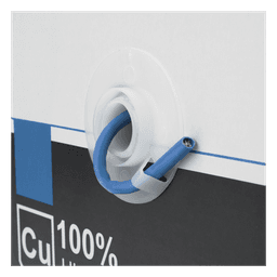 Bobina de Cable de 305 Metros (1000 Pies) Cat6+, CMR, Calibre 23 Alto Rendimiento, ETL, UL, Color Azul, Super Flexible, para Aplicaciones de Video Vigilancia, Video HD, y Redes de Datos. Uso Interior.
