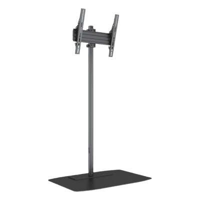 Soporte de Piso para Pantalla / Orientación Vertical y Horizontal / 32" a 75" / VESA 600 x 400 / Carga 50 kg (110 lbs) / Altura Ajustable 1.5 m (4.9 ft)