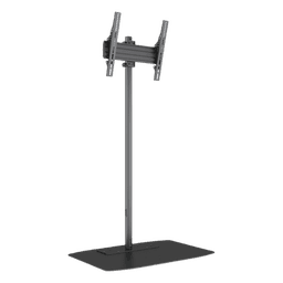 Soporte de Piso para Pantalla / Orientación Vertical y Horizontal / 32" a 75" / VESA 600 x 400 / Carga 50 kg (110 lbs) / Altura Ajustable 1.5 m (4.9 ft)