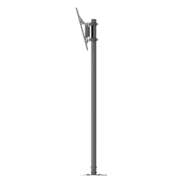 Soporte de Piso para Pantalla / Orientación Vertical y Horizontal / 32" a 75" / VESA 600 x 400 / Carga 50 kg (110 lbs) / Altura Ajustable 1.5 m (4.9 ft)