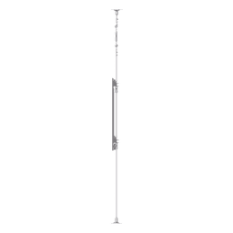 Montaje Cableado de Acero| Suelo a Techo| Capacidad Máx. de Carga 30kg| Para Pantallas de 32" ~ 75"| VESA 400 x 600