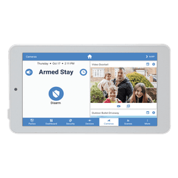 ALULA - Touchpad Slimline para Panel ALULA / Pantalla 7'' Android / Control Local de Seguridad / Montaje en Pared y Escritorio / Wi-Fi Cifrada / Batería de Respaldo