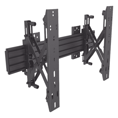 Montaje de Pared Push in - Pop out para Videowall| VESA 600 x 400| Para Pantallas de 37" a 75" | Capacidad Maxima de Carga 30 Kg