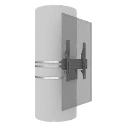 Soporte de Columna para Pantallas / 32-65 pulgadas / VESA 100x100 a 400x400 / Carga 35 kg / 105-213 pies