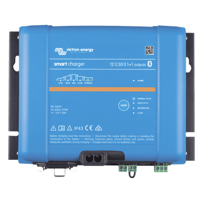 Phoenix Smart IP43 12/30 / Cargador de Baterías 12V, 30A / Para Ambientes Marinos y Terrestres. /  Para baterías de Plomo y Litio