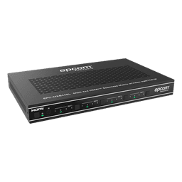 Matriz HDMI / 4×4 / Conmutación Sin Interrupciones / Video Wall 10 Modos / 4K@60Hz 4:4:4 / HDMI 2.0b / Control Web, IR, RS-232, TCP/IP