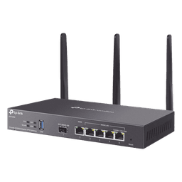 Router Empresarial Wi-Fi 6 / AX3000 / Multi-WAN 5 Puertos / 150,000 Sesiones Concurrentes / VPN Integrado / USB 3.0 / Omada SDN