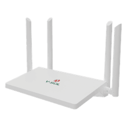 Router Wi-Fi 6 / AX3000 Dual Band / 4 Puertos Gigabit / MESH / Diseño Compacto / -30 a 60°C