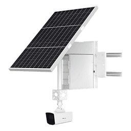 Cámara Solar 4G con IA LPR / Reconocimiento de Matrículas (ANPR) / Lente 4 mm / 4 Megapixel / IP67 / Batería 9 Días / Montaje para Poste
