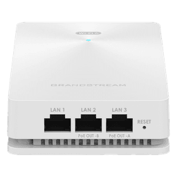 Punto de Acceso Wi-Fi 6 / AX3000 / 3 Gbps / Cobertura 100 m (328.1 ft) / 4 Puertos Gigabit / Montaje en Pared