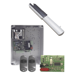 Kit de Operadores para Portones Vehiculares Abatibles de 2 Hojas / 3 m (9.8 ft) / 400 kg (880 lb) / Uso Residencial