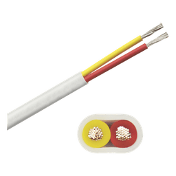 Cable plano grado marino / Calibre 14 / 2 conductores / 100 pies (328 pies) / 600V / 105°C