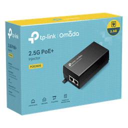 Inyector PoE+ (30W) / Gigabit 802.3 af/at / 2 puertos 10/100/1000 Mbps / Plug and Play / Fuente alimientación Integrada