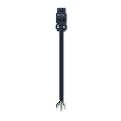 Cable de Alimentación Rápida color negro para Lámparas LED EL900D HOFFMAN